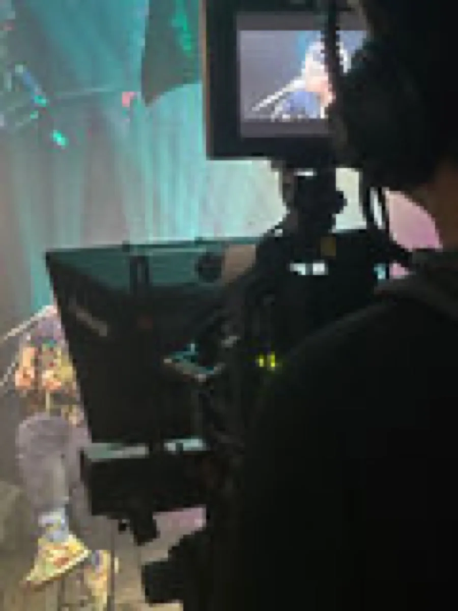 Behind the scenes - portrait